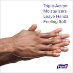 PURELL Advanced Hand Sanitizer Soothing Gel, Fresh Scent, 8 fl oz Pump Bottle (Pack of 4), 9674-06-ECDECO