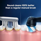Oral-B iO Series Ultimate Clean Electric Toothbrush Replacement Brush Heads for an Oral-B Electric Toothbrush, 4 Count, White