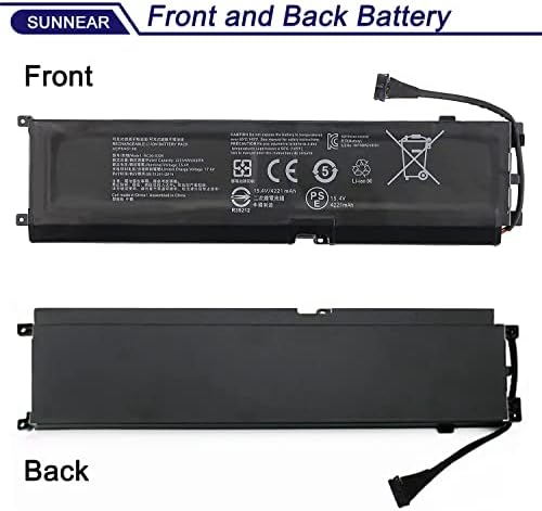 RC30-0328 RZ09-0328 Laptop Battery Replacement for Razer Blade 15 Base 2020 2021 RZ09-0328X RZ09-03286 RZ09-03287 RZ09-03289 RZ09-03287E22 RZ09-0369 RZ09-0369X RZ09-0410 RZ09-0410BE22