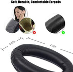 A20 Headset Replacement Ear Pads Ear Cushions Kit Compatible with Bose Aviation Headset X A10 A20 Headphone Ear Cups Ear Cover Earpads Repair Parts Memory Foam Earpads(Black)