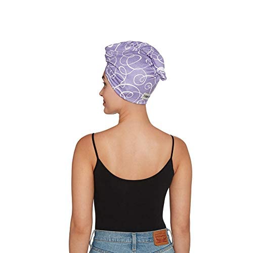 Turbie Twist Microfiber Hair Towel Wrap for Women and Men | 2 Pack | Bathroom Essential Accessories | Quick Dry Hair Turban for Drying Curly, Long & Thick Hair (Purple Signature)