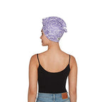 Turbie Twist Microfiber Hair Towel Wrap for Women and Men | 2 Pack | Bathroom Essential Accessories | Quick Dry Hair Turban for Drying Curly, Long & Thick Hair (Purple Signature)