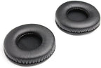 Replacement Earpads Leather Ear Cushions Spare Ear Pads Kit fit for Most Headphone Models: AKG,HifiMan,ATH,Philips,Fostex,Sony,Beats by Dr. Dre and More,Universal Diameter 75MM(1Pair Black)