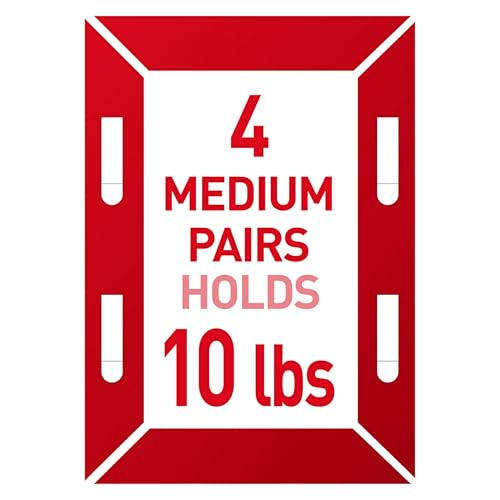 Command 10 lb Medium Picture Hanging Strips 16 Pairs (32 Command Strips), Damage Free Hanging Picture Hangers, No Tools Wall Hanging Strips for Home Decor, White Adhesive Strips