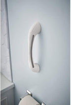 Delta Faucet DF509-SG1 Wall Mounted 9" Designer Assist Bar with Soft Grip in White