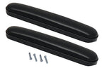 Heavy Duty DESK Length (10-1/4") Wheelchair Arm Pads, BLACK (Pair), Universal: Fits Most Medline, Drive, Invacare, E&J, Guardian, Lumex, Tuffcare, ALCO & Other Desk Arm Manual Wheelchairs