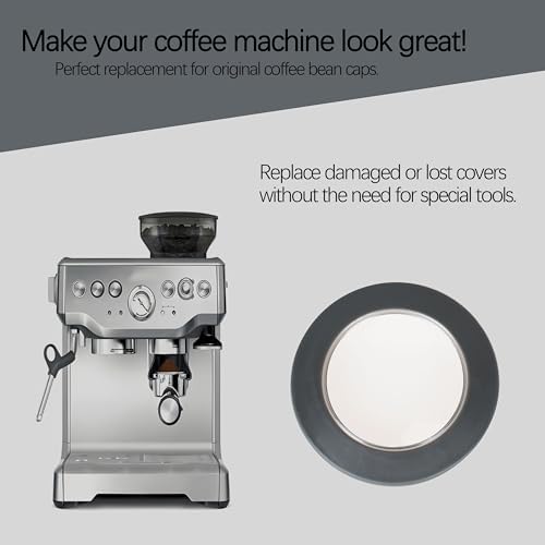 BES870 Bean Hopper Lid for Breville Barista Touch (BES880) and Barista Express (BES870) Espresso Machines,Replacement Part BES870/05.3