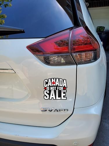 Canada is Not for Sale Gulf of America 51st State Maple Syrup MAGA Gang Pierre Poilievre Conservative Party True North Strong Free Bumper Sticker Decal for Waterbottle Laptop Hardhat (2, 2.7X3 in)