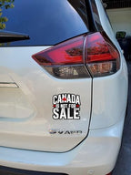 Canada is Not for Sale Gulf of America 51st State Maple Syrup MAGA Gang Pierre Poilievre Conservative Party True North Strong Free Bumper Sticker Decal for Waterbottle Laptop Hardhat (2, 2.7X3 in)