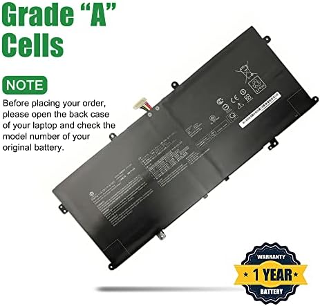 C41N1904 Laptop Battery Replacement for Asus ZenBook 13 UX325 UX325EA UX325JA UX325SA UM325 Series 15.48V 67Wh