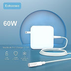 Compatible with MacBook Pro Charger, 60W Magnetic L-Type Charger,Replacement Power AC Adapter for MacBook Pro 13 Inch (Before Mid 2012 Models) | Compatible with A1344, A1278 16.5V