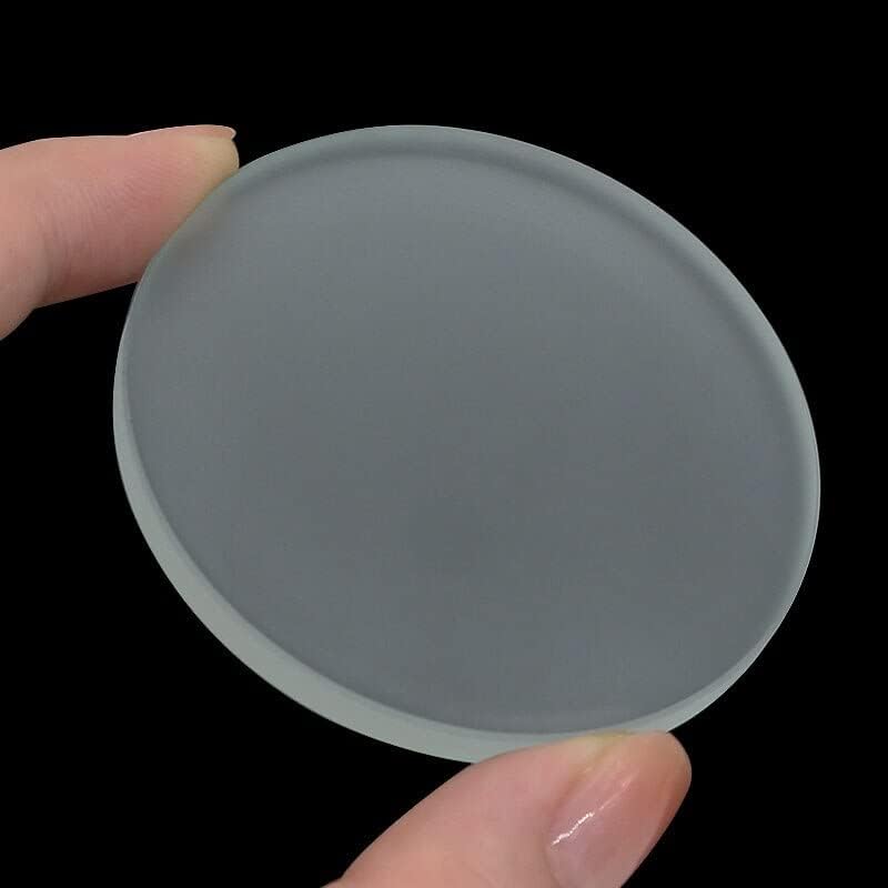 Microscope Accessories Kit for Stereo Microscope Working Stage Frosted Work Board Round Diameter 55mm 60mm 75mm 95mm 100mm Microscope Accessories Microscope Slides (Color : 60mm)