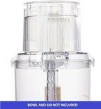 Large Pusher/Sleeve Assembly Replacement for Cuisinart DLC-018BGTX (DLC-018BGTX-1), for Cuisinart Food Processors