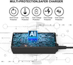 Universal 45W Type C USB C Charger - Laptop Replacement for Acer Chromebook Spin CP CB 311 315 11 13 15 713 715, Lenovo, HP, Samsung, Google, Asus, Dell Chromebook Charger, Power Cord Adapter