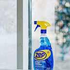 Zep Streak-Free Glass Cleaner - 32 Oz (Case of 12) ZU112032- Professional Grade Formula that Cleans Dirt, Fingerprints, Grime, Smoke Haze, and Toothpaste on Windows, Mirrors, and Other Glass Surfaces