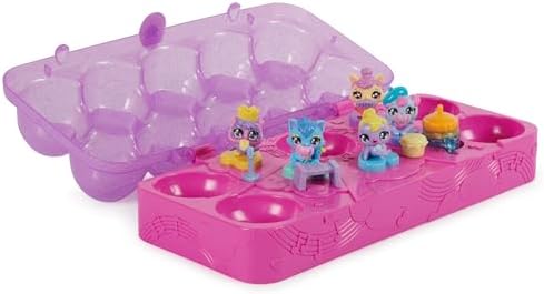 Hatchimals Alive, Egg Carton Toy with 5 Mini Figures in Self-Hatching Eggs, 11 Accessories, Kids Toys for Girls and Boys Ages 3 and up