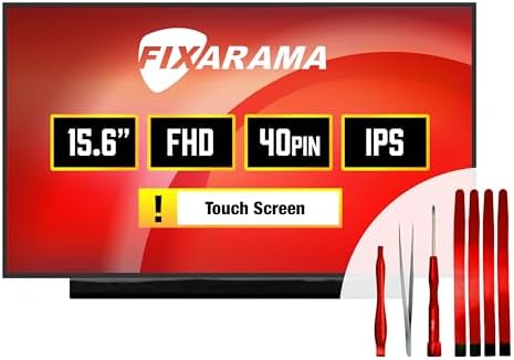 Screen Replacement for Dell Inspiron 15 3520 P112F Grade A+ Matte FHD 1080p IPS 40pin Touch 15.6" LED LCD Display with Tools Tape