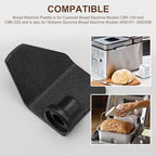 Aillsa Breadmaker Paddle fits for Cuisinart Bread Machine Maker BK-100 & CBK-200 Mixing Paddle Replacement(2 pcs)