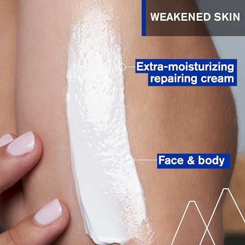 Uriage Bariederm Cica-Cream | Face and Body Cream that Protects & Repairs Irritated Skin | With Hyaluronic Acid, vitamin B5, Copper and Zinc: Relieves Discomfort, Rash Relief | Every Day SOS Cream