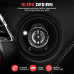 Pyle 2-Way Universal Car Stereo Speakers - 120W 3.5 Inch Coaxial Loud Pro Audio Car Speaker Universal OEM Quick Replacement Component Speaker Vehicle Door/Side Panel Mount Compatible - PL31BK (Pair)
