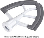 Flex Edge Beater for KitchenAid KSM150 Artisan Series 5QT Stand Mixer, Metal Beater Paddle for KitchenAid Mixer KSM150 attachments accessories.
