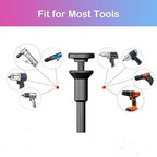 Cut-Off Wheel Mounting Mandrel Holder 3/8" & 1/4" Arbor Hole with 1/4" Shaft Stem for Die Grinder Accessories Drill Rotary Tool(3 Pack)