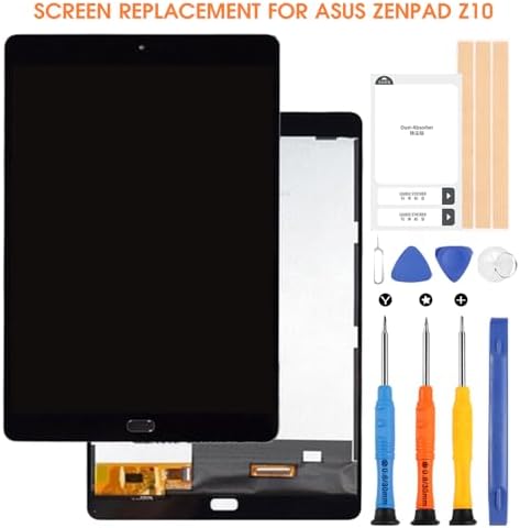 Screen Replacement for Asus ZenPad Z10 ZT500KL P001, LCD Display Digitizer Touch Screen Panel for Asus ZenPad Z500KL Full Assembly with Repair Kits(Black,9.7 inch)