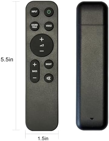 RMT-AH513U Replacement Remote Control Compatible with Sony SoundBar HT-SC40 HT-S400 SA-SC40 SA-S400 SA-WS400 SA-WSC40 HTSC40 HTS400 SASC40 SAS400 SAWS400 SAWSC40