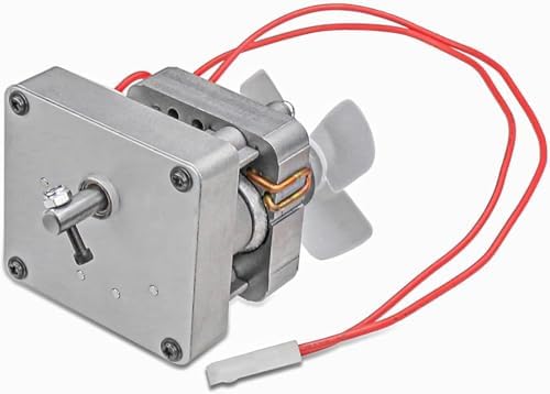 Upgraded 2.0 RPM Auger Motor Replacement for Traeger, Pit Boss Wood Pellet Grills, Camp Chef, Oklahoma Joe's, Cuisinart Wood Creek and Z Grills, Universal Auger Motor 110V, 60Hz, 2 Pole