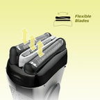 2Pack 32B Series 3 Electric Shaver Replacement Head Accessories for Braun S3 Foil & Cutter Razor Heads, Applicable for Braun S3 3040s 3010s 310s 3000s 3050cc 3080s 390cc Etc