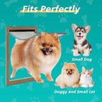 2PACK Medium Dog Door Replacement Flaps with Screws, Compatible with Petsafe Freedom PAC11-11038, Weather-Proof & Warp-Resistant, Dog and Cat Flap, 12 7/8'' × 8 1/8''