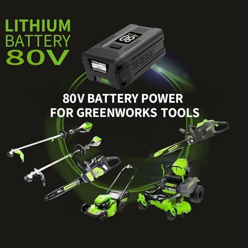 80V 3.5Ah Replacement Battery for Greenworks PRO 80V Battery GBA80200 GBA80300 GBA80400 GBA80500 Compatible with 75+ Greenworks Tools
