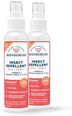 Wondercide - Mosquito, Tick, and Insect Repellent with Natural Essential Oils - DEET-Free Bug Spray and Killer - Safe for Family - Peppermint 2-Pack of 4 oz Bottle