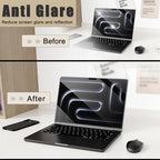 Screen Protector for 2024 MacBook Pro 14 inches M4 Chip A3112 A3185 A3401 Clear Anti Blue Light Scratch 5H Hardness Filter Laptop Protector Accessories