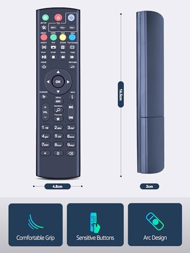 PZL Universal Replacement Remote Control for SuperBox S1, S2, S3, S4, S5 Pro, S5, S6 Max, S6 Ultra