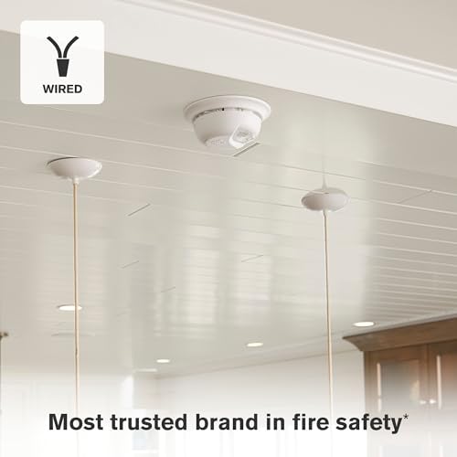First Alert SMI100-AC, Hardwire Interconnect Smoke Alarm with Battery Backup, 3-Pack