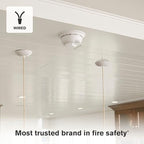 First Alert SMI100-AC, Hardwire Interconnect Smoke Alarm with Battery Backup, 3-Pack