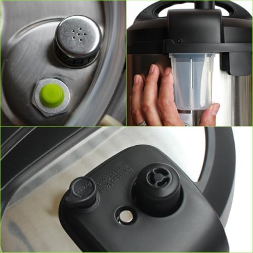 Lid Replacement Parts for Instant Pot Duo Nova 60, Ultra 60, Duo60-the Latest Version and Duo Plus 60-the Latest Version, 6 Qt Pressure Cooker Accessories