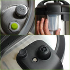 Lid Replacement Parts for Instant Pot Duo Nova 60, Ultra 60, Duo60-the Latest Version and Duo Plus 60-the Latest Version, 6 Qt Pressure Cooker Accessories