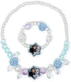 LUV HER Girls Jewelry Set - Dress Up Toy Jewelry Box Set with Bead Necklaces, Bracelets, and Rings - Frozen Play Accessories - Ages 3+
