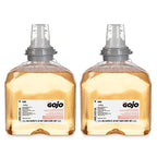 Gojo TFX Premium Foam Antibacterial Handwash, Fresh Fruit Scent, 1200 mL Foam Hand Soap Refills TFX Touch-Free Dispenser (Pack of 2) - 5362-02