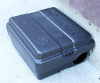 Outpost Rat Bait Station | Single Station Targets Small Mice Up to Large Rats | Position Horizontal or Vertical | Made in USA