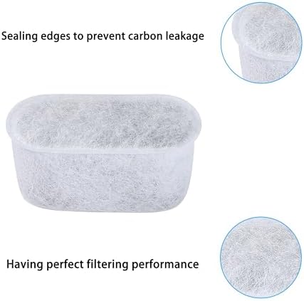 Charcoal Water Filter for Cuisinart SS-10, SS-15, SS-700, DCC-1200, DCC-3200, DCC-3000(P1) Coffee Makers Filter Replacement (12Pack).