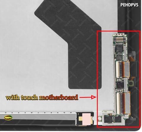 Screen Replacement 12.3 inch M1010537-003 for Microsoft Surface Pro 4 1724 2736x1824 LCD Display Touch Screen Digitizer Assembly with LCD Flex Conversion (with Touch Plate)