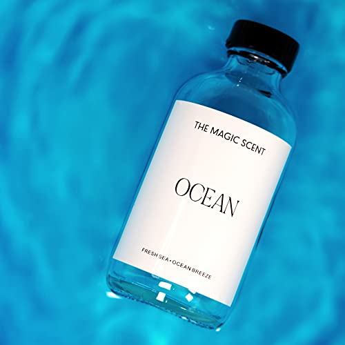 The Magic Scent"Ocean" Oils for Diffuser - HVAC, Cold-Air, & Ultrasonic Diffuser Oil - HVAC scents Inspired by Bvlgari Resort, Bali - Essential Oils for Diffusers Aromatherapy (250 ml)