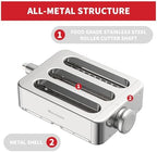 All Metal Pasta Attachment 3 In 1 Set For Kitchenaid Stand Mixer, Included Pasta Sheet Roller, Spaghetti Cutter, Fettuccine Cutter Maker Accessories And Cleaning Brush