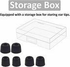Replacement Memory Foam Tips Foam Sleeves Earbuds for Shure SE215, SE112, SE315, SE425, SE530, SE535 & Klipsch Westone Earphones, [Noise Cancelling] 6PCS 3Pairs S/M/L