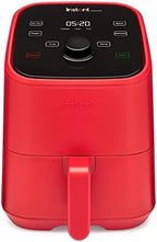 Instant Pot Vortex 2QT Mini Air Fryer, Small Air fryer that Crisps,Reheats,Bakes,Roasts for Quick Easy Meals,Includes over 100 In-App Recipes, is Dishwasher-Safe, from the Makers of Instant Pot, Red