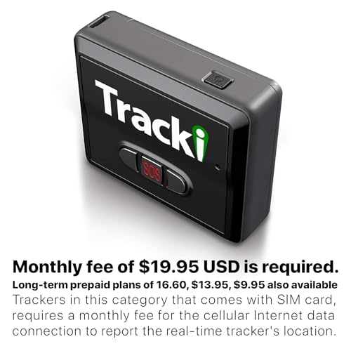 Tracki GPS Tracker for Vehicles, USA Made Tech. 4G LTE Car GPS Tracking Device. Unlimited Distance, US & Worldwide. Small Portable Real time Mini Magnetic. Subscription Needed