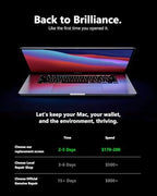 LHM A1989 A2159 A2289 A2251 Screen Replacement for MacBook Pro 13.3" 2018-2019-2020 Year Retina (EMC 3358 3214 3301 3348 3456) 2560x1600 Full LCD Screen Display Assembly with Fix Kit (A1989-Silver)
